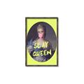 Picture of Slay Yellow Queen _GroupedProduct_Rectangle_Portrait_Canvas_Framed_