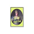Picture of Slay Yellow Queen _GroupedProduct_Rectangle_Portrait_Canvas_Framed_