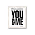 Picture of You and Me _GroupedProduct_Rectangle_Portrait_Framed_Matted_