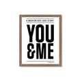 Picture of You and Me _GroupedProduct_Rectangle_Portrait_Framed_Matted_