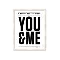 Picture of You and Me _GroupedProduct_Rectangle_Portrait_Framed_Matted_