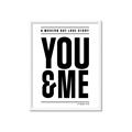 Picture of You and Me _GroupedProduct_Rectangle_Portrait_Framed_Matted_