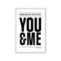 Picture of You and Me _GroupedProduct_Rectangle_Portrait_Framed_Matted_