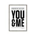 Picture of You and Me _GroupedProduct_Rectangle_Portrait_Framed_Matted_