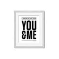 Picture of You and Me _GroupedProduct_Rectangle_Portrait_Framed_Matted_