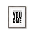 Picture of You and Me _GroupedProduct_Rectangle_Portrait_Framed_Matted_