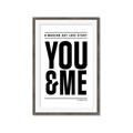 Picture of You and Me _GroupedProduct_Rectangle_Portrait_Framed_Matted_