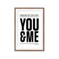 Picture of You and Me _GroupedProduct_Rectangle_Portrait_Framed_Matted_