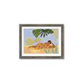 Picture of Lazyday Lady _GroupedProduct_Rectangle_Landscape_Framed_Matted_