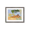 Picture of Lazyday Lady _GroupedProduct_Rectangle_Landscape_Framed_Matted_