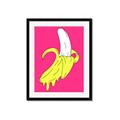 Picture of Yellow Banana _GroupedProduct_Rectangle_Portrait_Framed_Matted_