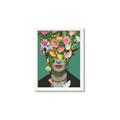 Picture of Floral Frida Everyday _GroupedProduct_Rectangle_Portrait_Framed_Matted_