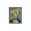 Picture of Floral Frida Everyday _GroupedProduct_Rectangle_Portrait_Framed_Matted_