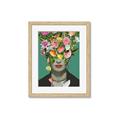 Picture of Floral Frida Everyday _GroupedProduct_Rectangle_Portrait_Framed_Matted_
