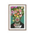 Picture of Floral Frida Everyday _GroupedProduct_Rectangle_Portrait_Framed_Matted_