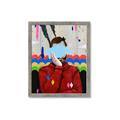 Picture of Graffiti Sadness _GroupedProduct_Rectangle_Portrait_Framed_Matted_