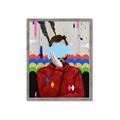 Picture of Graffiti Sadness _GroupedProduct_Rectangle_Portrait_Framed_Matted_