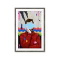 Picture of Graffiti Sadness _GroupedProduct_Rectangle_Portrait_Framed_Matted_