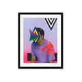 Picture of Manly Neon Expressions _GroupedProduct_Rectangle_Portrait_Framed_Matted_
