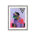Picture of Manly Neon Expressions _GroupedProduct_Rectangle_Portrait_Framed_Matted_