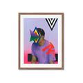Picture of Manly Neon Expressions _GroupedProduct_Rectangle_Portrait_Framed_Matted_