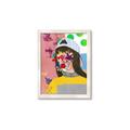 Picture of Abstracted Neon Expressions _GroupedProduct_Rectangle_Portrait_Framed_Matted_