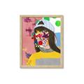 Picture of Abstracted Neon Expressions _GroupedProduct_Rectangle_Portrait_Framed_Matted_