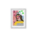 Picture of Abstracted Neon Expressions _GroupedProduct_Rectangle_Portrait_Framed_Matted_
