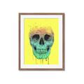 Picture of Street Art Skull _GroupedProduct_Rectangle_Portrait_Framed_Matted_