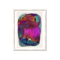 Picture of Neon Infusion Planet _GroupedProduct_Rectangle_Portrait_Framed_Matted_