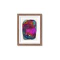Picture of Neon Infusion Planet _GroupedProduct_Rectangle_Portrait_Framed_Matted_