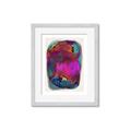 Picture of Neon Infusion Planet _GroupedProduct_Rectangle_Portrait_Framed_Matted_