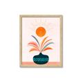 Picture of Petals and Solar Bloom _GroupedProduct_Rectangle_Portrait_Framed_Matted_