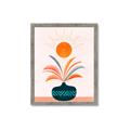 Picture of Petals and Solar Bloom _GroupedProduct_Rectangle_Portrait_Framed_Matted_