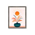Picture of Petals and Solar Bloom _GroupedProduct_Rectangle_Portrait_Framed_Matted_