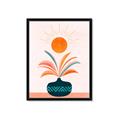 Picture of Petals and Solar Bloom _GroupedProduct_Rectangle_Portrait_Framed_Matted_