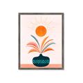 Picture of Petals and Solar Bloom _GroupedProduct_Rectangle_Portrait_Framed_Matted_