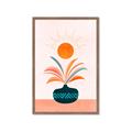 Picture of Petals and Solar Bloom _GroupedProduct_Rectangle_Portrait_Framed_Matted_