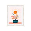 Picture of Petals and Solar Bloom _GroupedProduct_Rectangle_Portrait_Framed_Matted_
