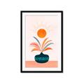 Picture of Petals and Solar Bloom _GroupedProduct_Rectangle_Portrait_Framed_Matted_
