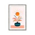 Picture of Petals and Solar Bloom _GroupedProduct_Rectangle_Portrait_Framed_Matted_