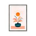 Picture of Petals and Solar Bloom _GroupedProduct_Rectangle_Portrait_Framed_Matted_
