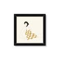Picture of Lady in Squares _GroupedProduct_Square_Framed_Matted_
