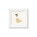 Picture of Lady in Squares _GroupedProduct_Square_Framed_Matted_