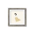 Picture of Lady in Squares _GroupedProduct_Square_Framed_Matted_