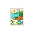Picture of Coastal Beauty I _GroupedProduct_Rectangle_Portrait_Framed_Matted_
