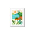 Picture of Coastal Beauty I _GroupedProduct_Rectangle_Portrait_Framed_Matted_