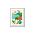 Picture of Coastal Beauty I _GroupedProduct_Rectangle_Portrait_Framed_Matted_