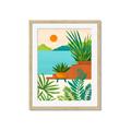 Picture of Coastal Beauty I _GroupedProduct_Rectangle_Portrait_Framed_Matted_