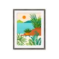 Picture of Coastal Beauty I _GroupedProduct_Rectangle_Portrait_Framed_Matted_